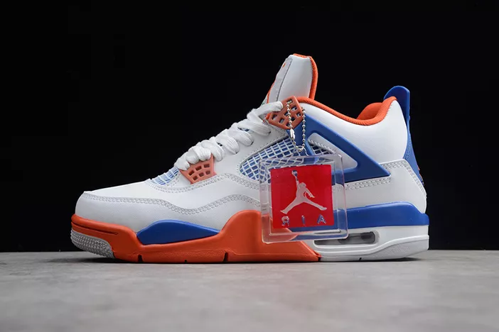 Air Jordan 4 White/Bright Crimson-Royal Blue 308497-171