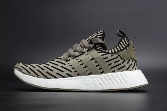 Adidas NMD_R2 Primeknit "Trace Cargo" mens   BA7198