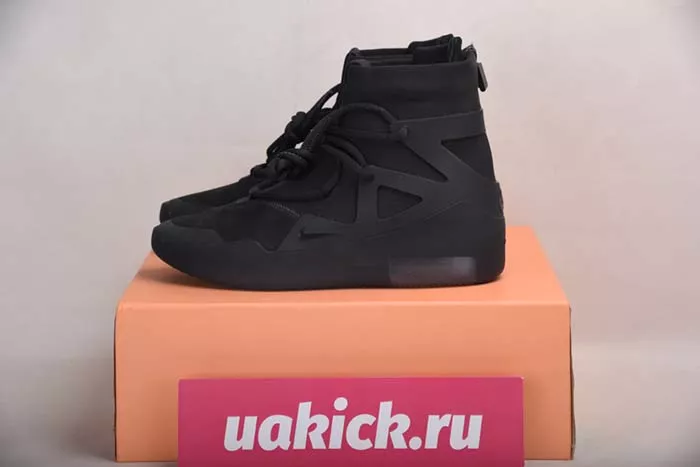 NIKE AIR FEAR OF GOD 1 TRIPLE BLACK - AR4237-005