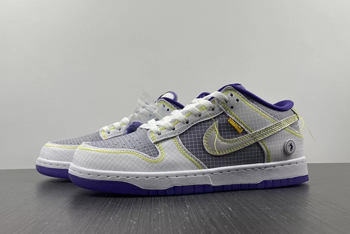 Nike Dunk Low Union Passport Pack Grey Purple  DJ9649-500