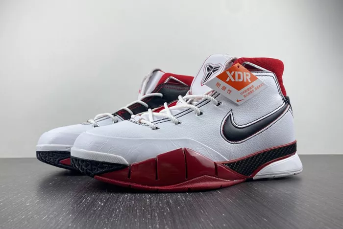 Nike Kobe 1 Protro White Black Red (All-Star) AQ2728-102