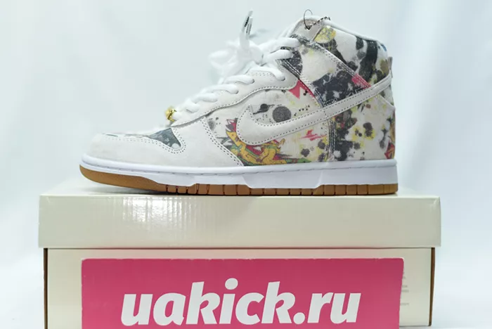 Nike SB Dunk High Supreme Rammellzee  FD8779-100