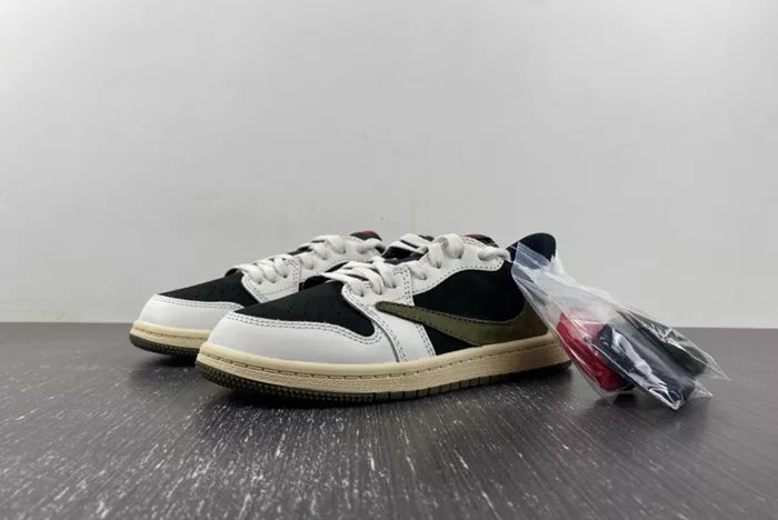 Jordan 1 Retro Low OG SP Travis Scott Olive  DZ5908-106