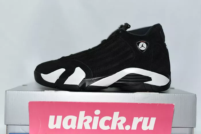 Jordan 14 Retro Black White  487471-016