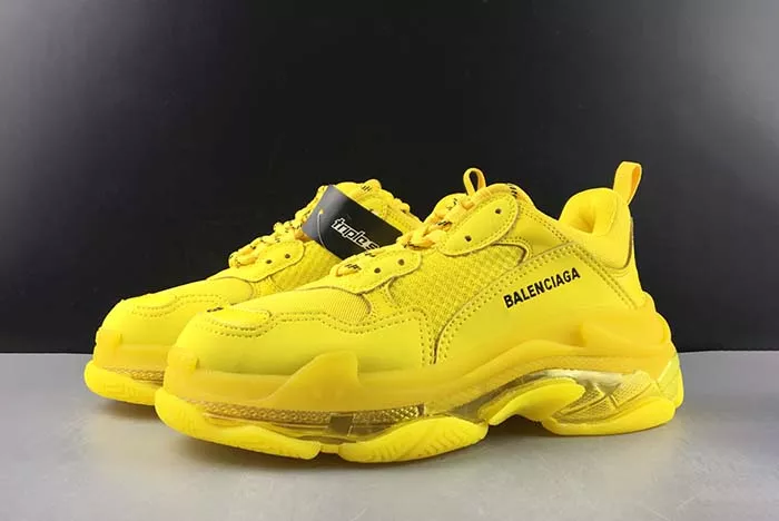 BALENCIAGE TRIPLE TRAINER ‘YELLOW 544351 W09O1 6501